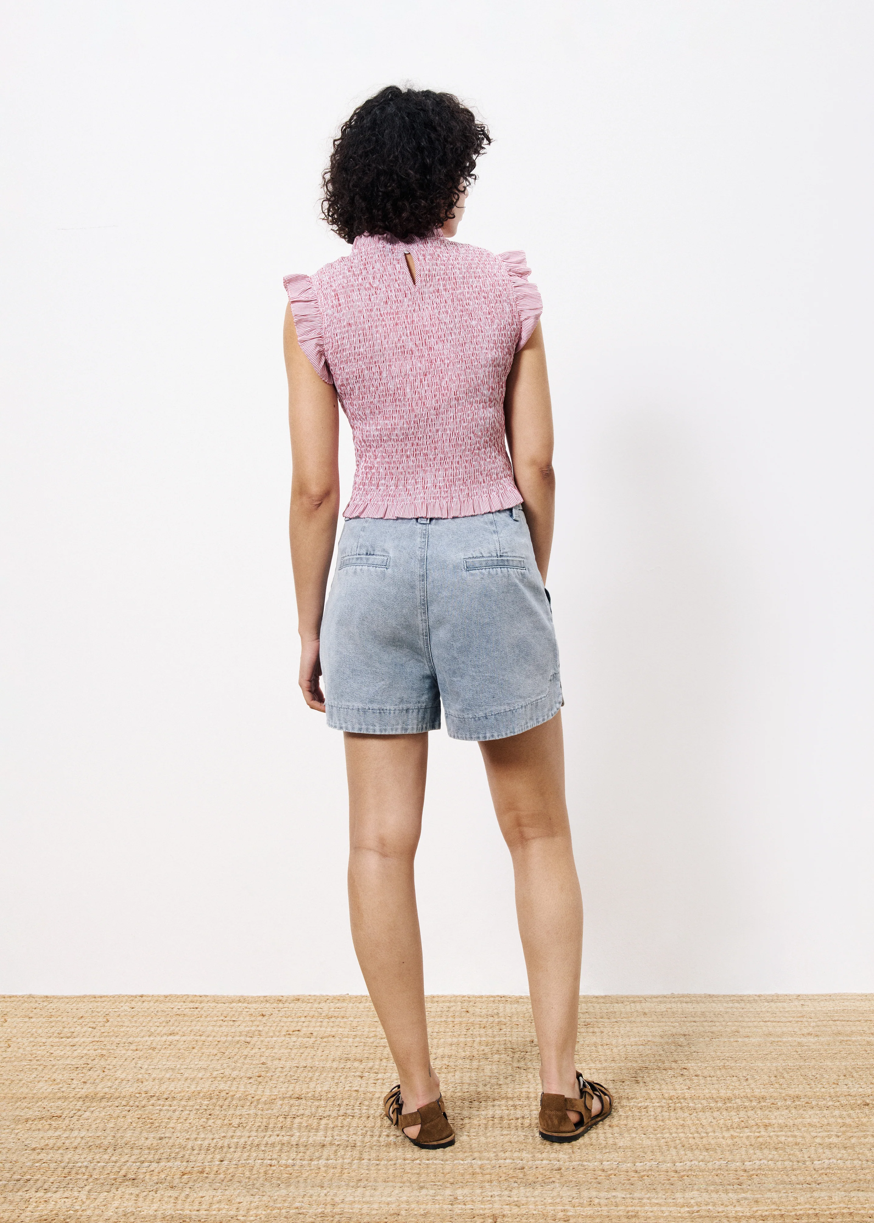 Top CANDELARIA Rouge - Image 4