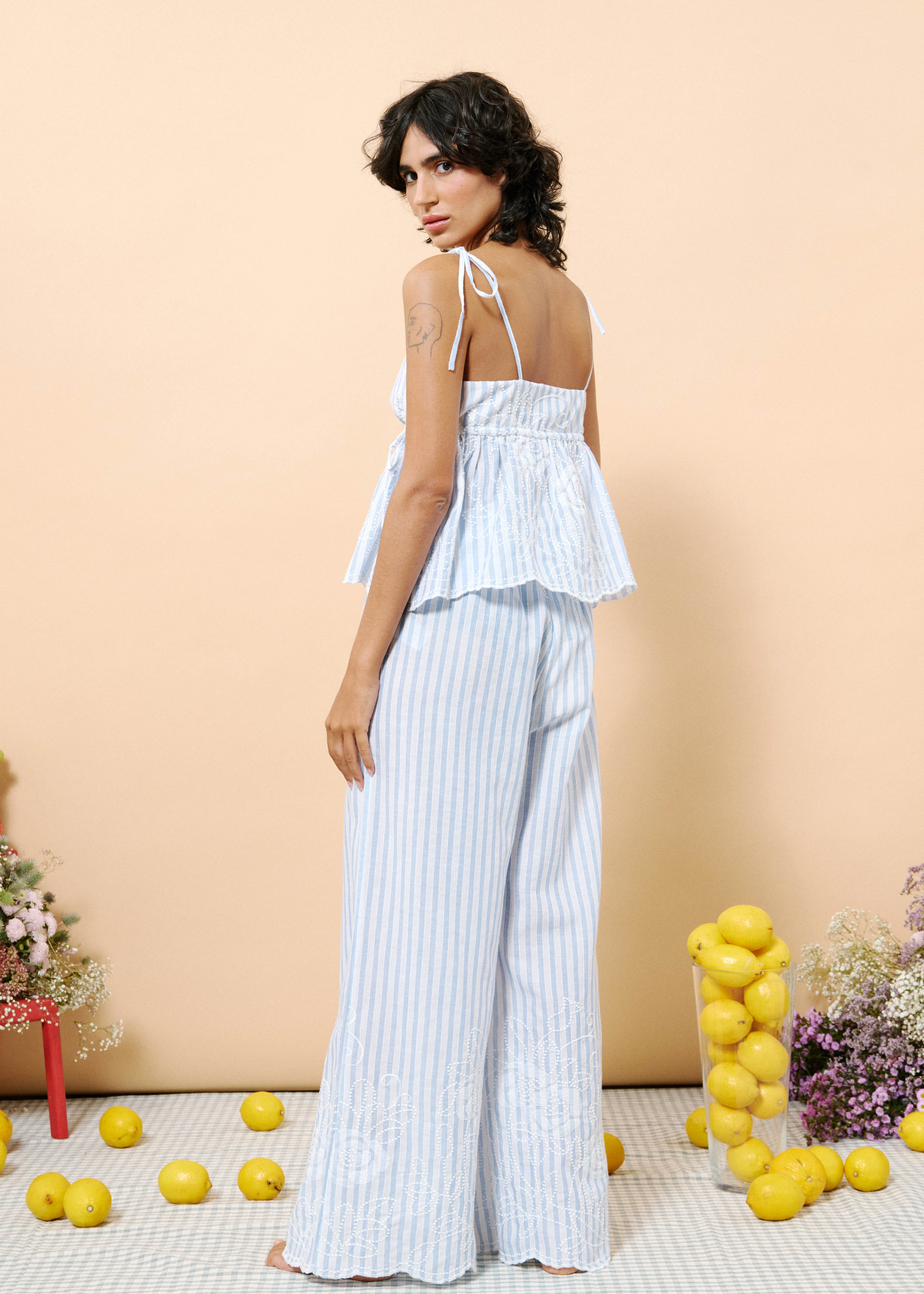 Top CORENTINE Bleu clair - Image 3
