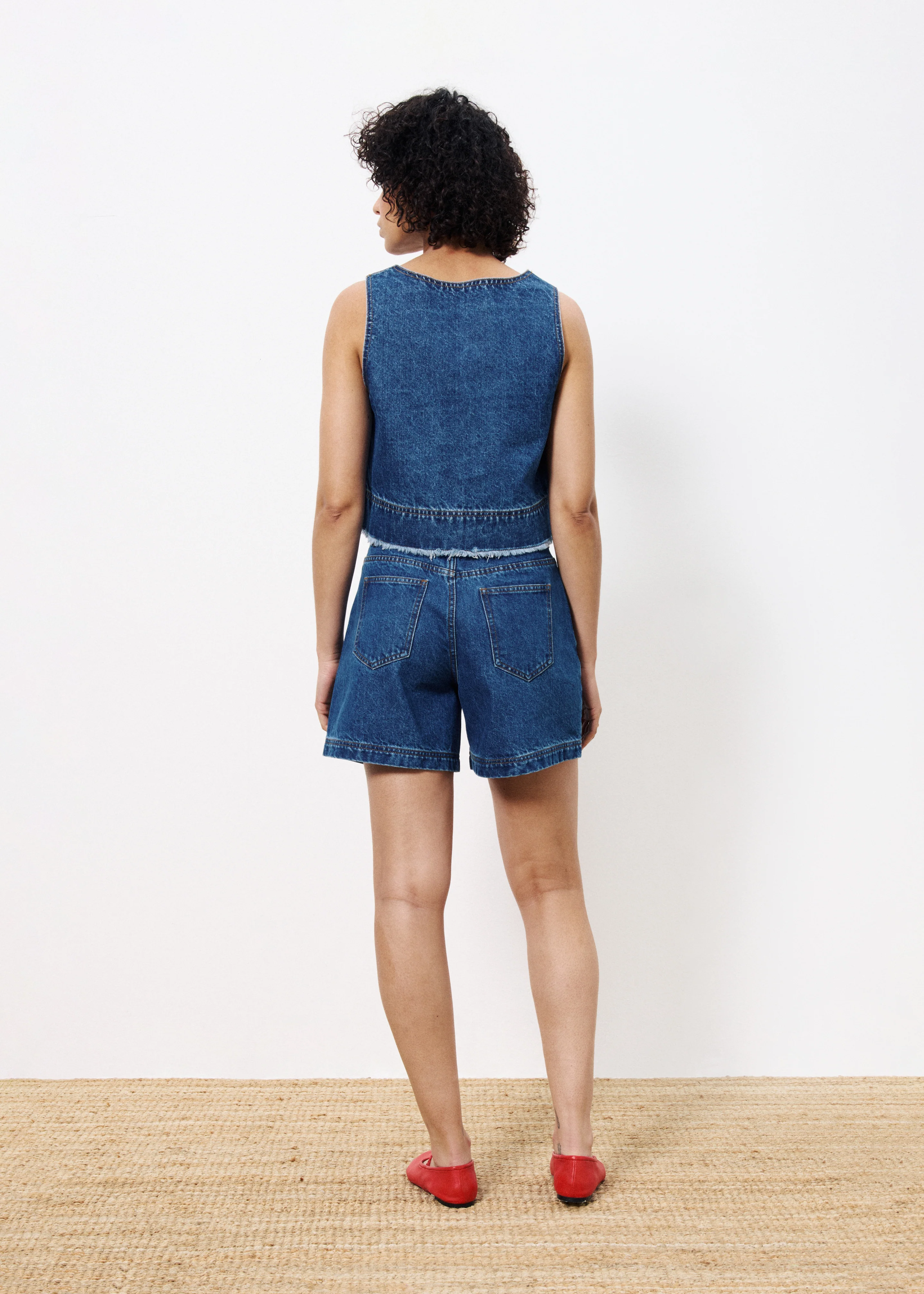 Top DAFNE Bleu jean - Image 3