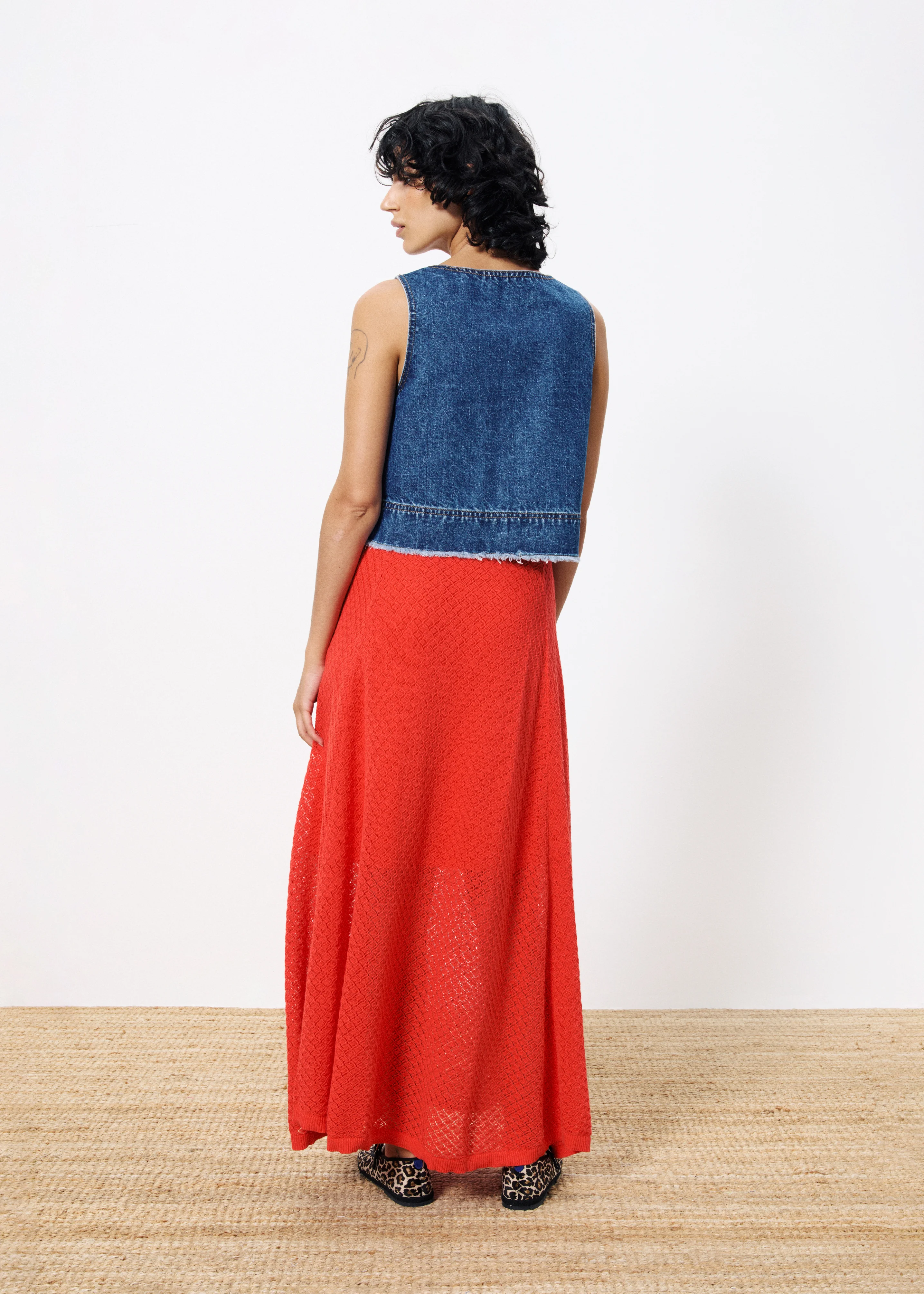 Top DAFNE Bleu jean - Image 6