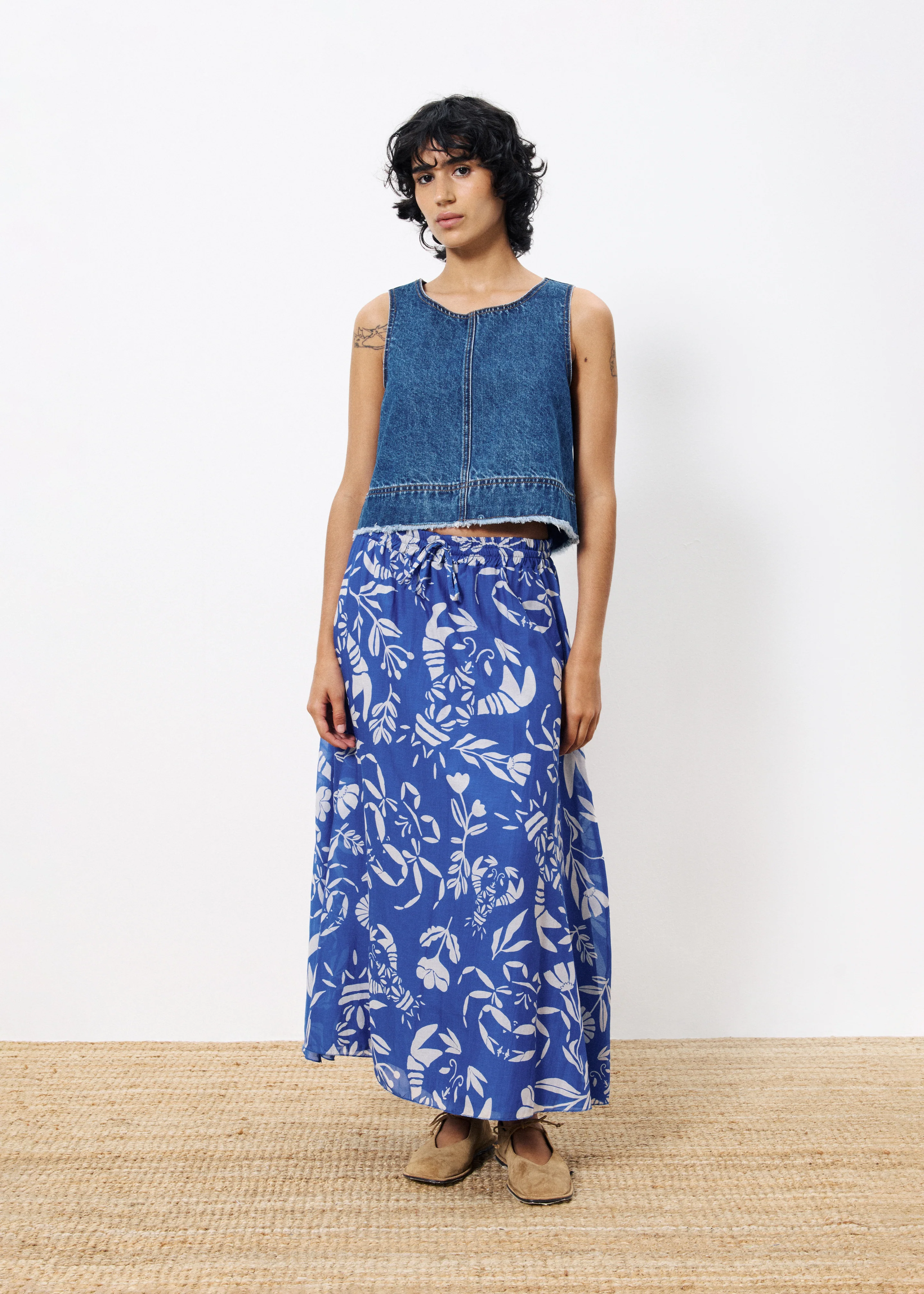 Top DAFNE Bleu jean - Image 8