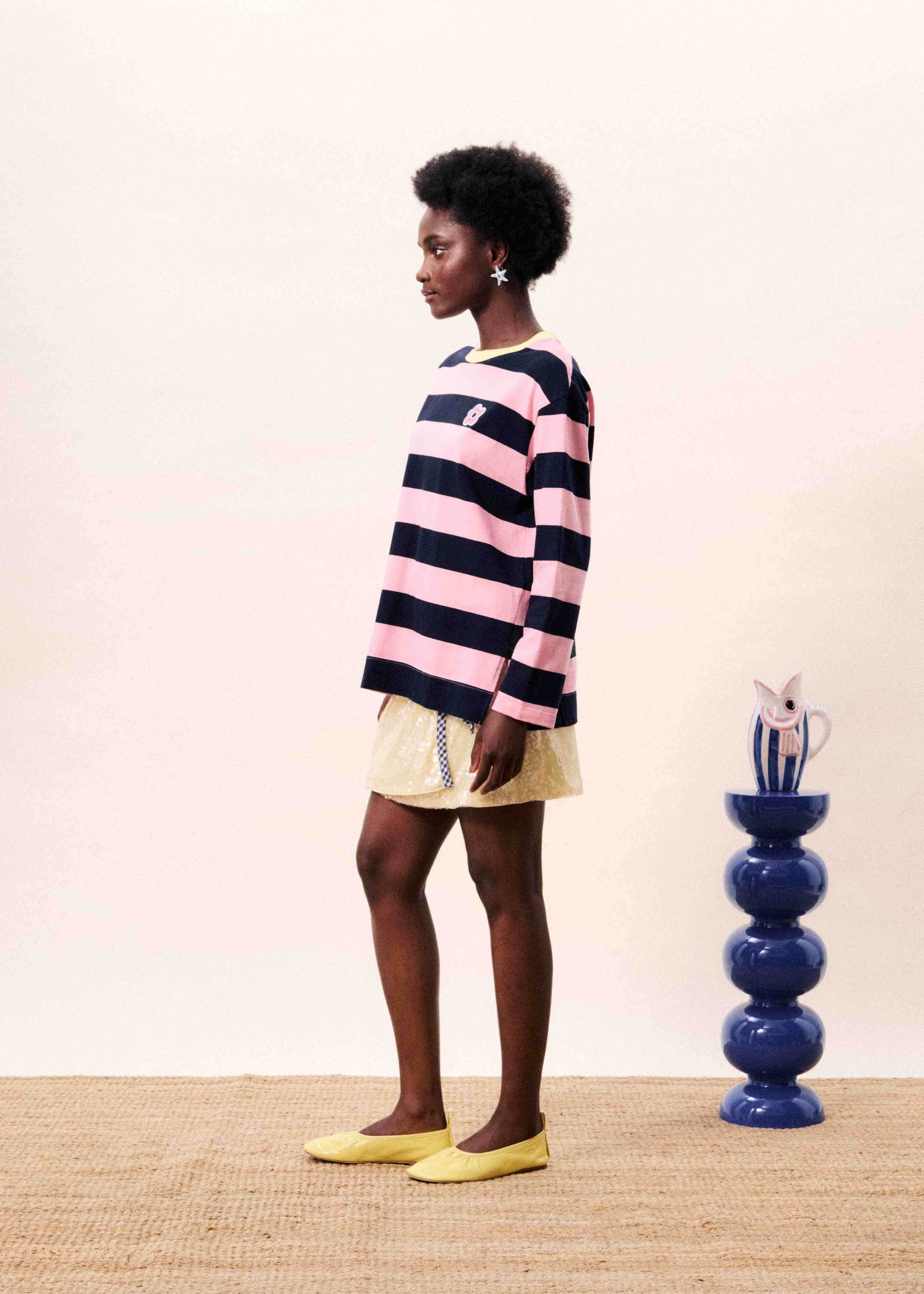Top GALIANA Bleu marine - Image 2