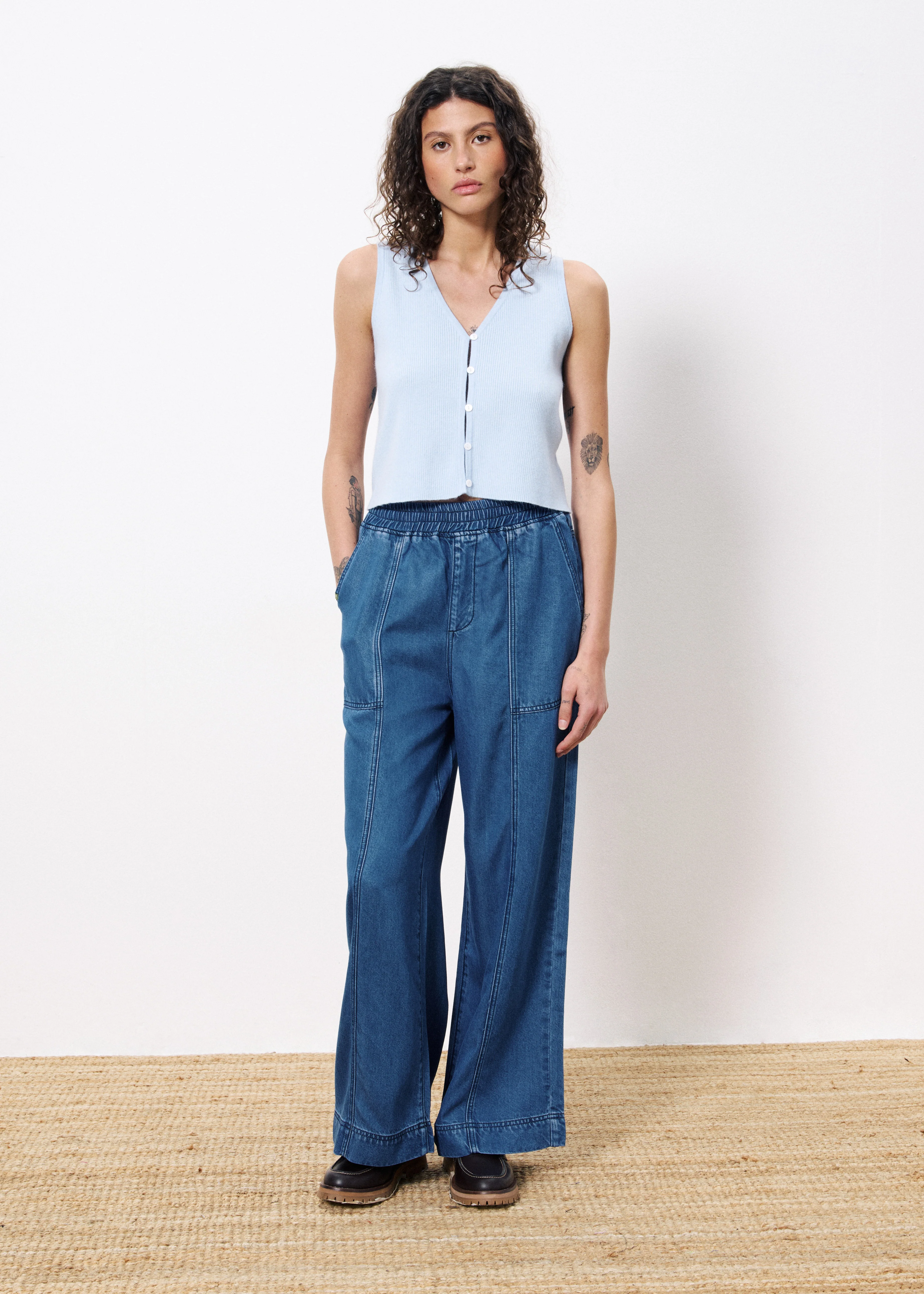 Top MAURANE Bleu clair - Image 2