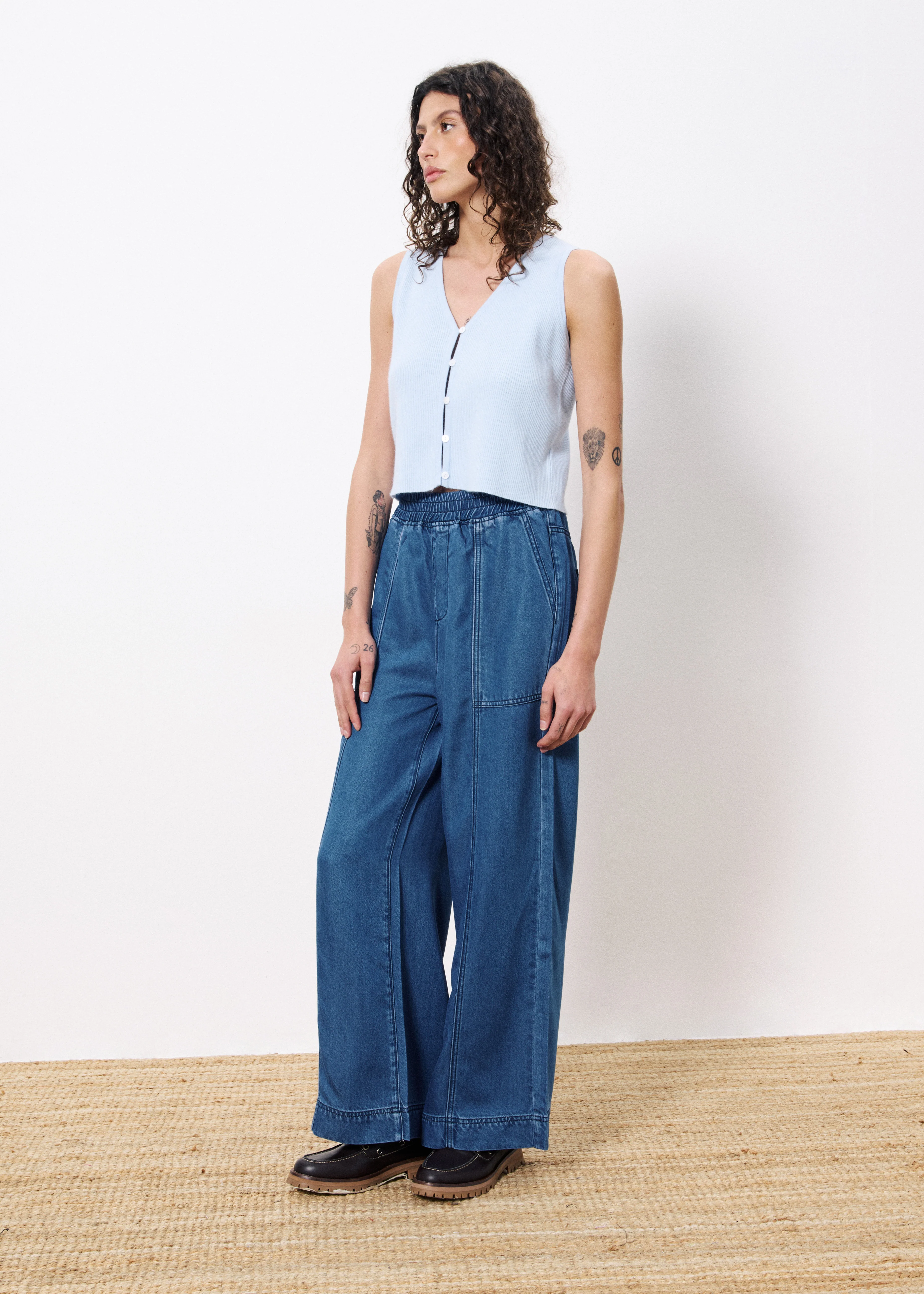 Top MAURANE Bleu clair - Image 3
