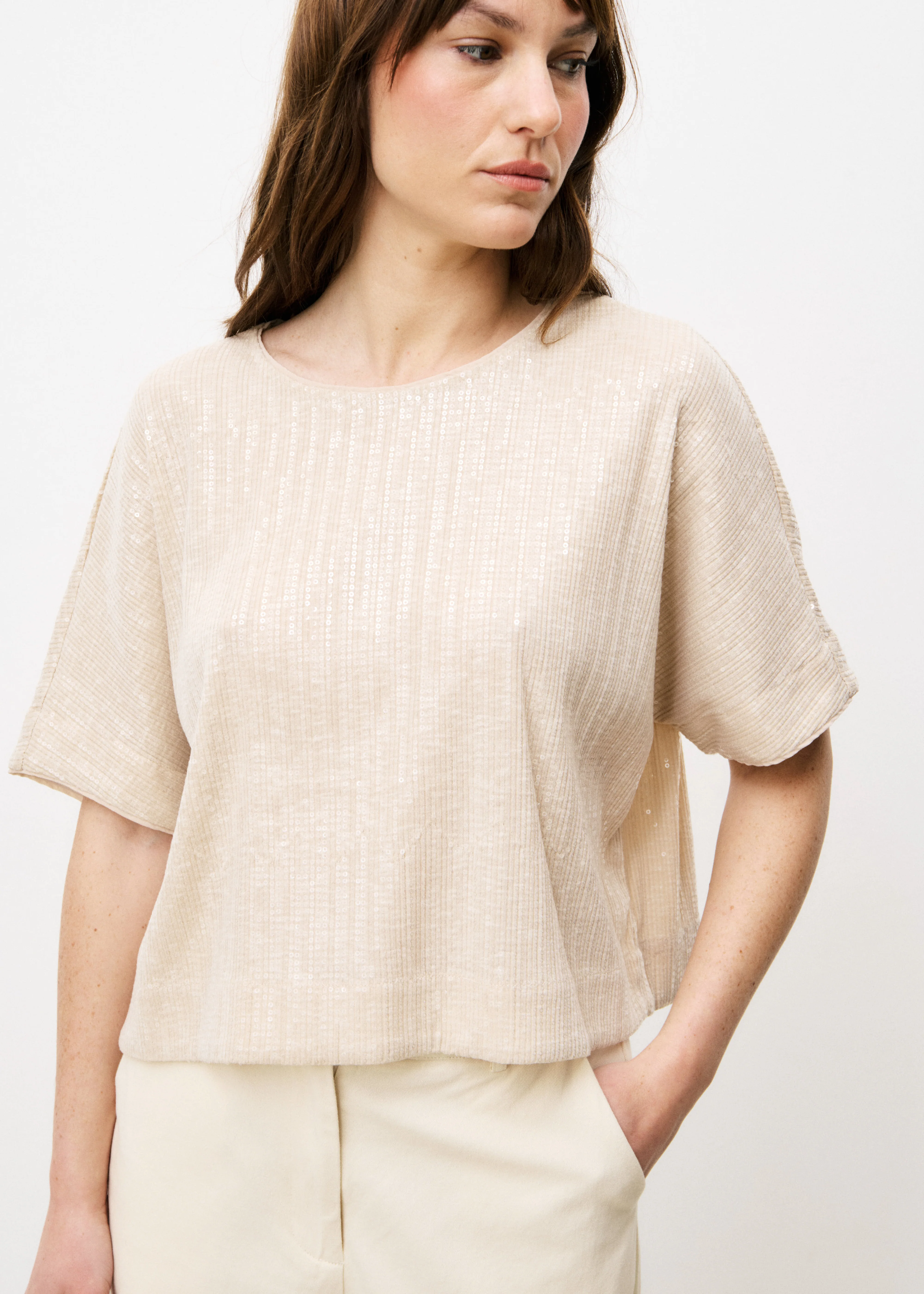 Top NAINA Beige