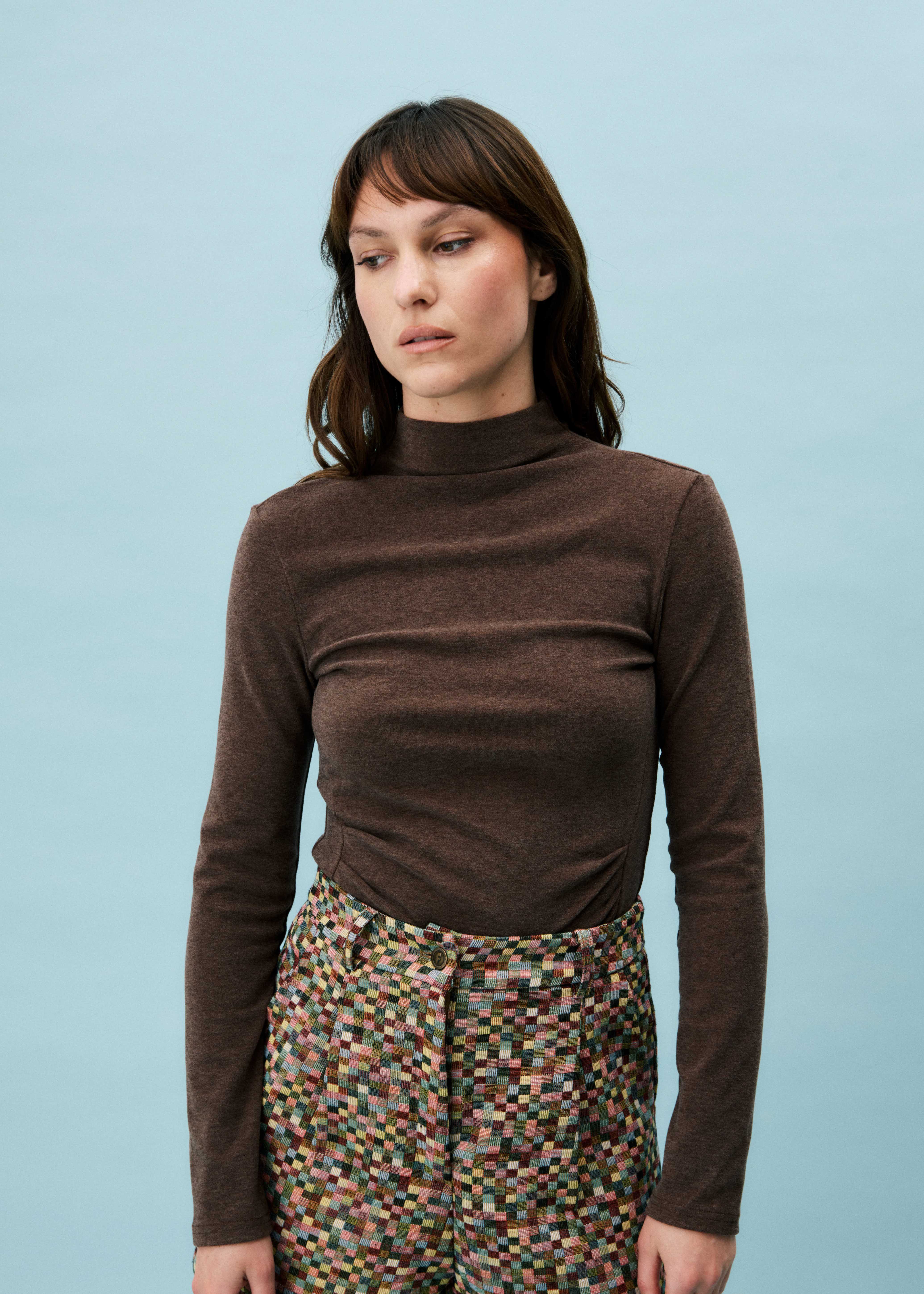 Top PAPILIO Marron glace - Image 4