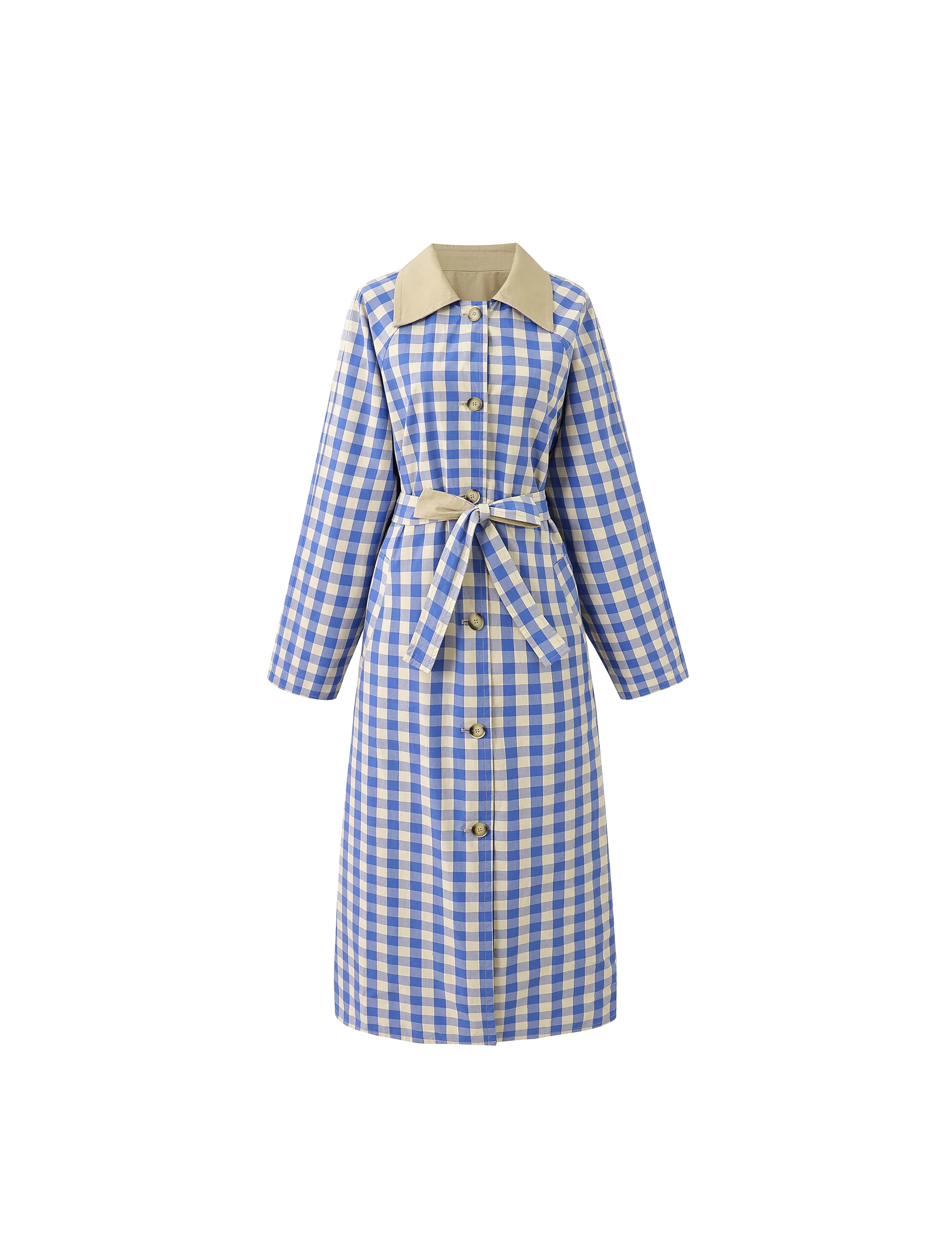 Trench POCAHONTAS Bleu azur - Image 9