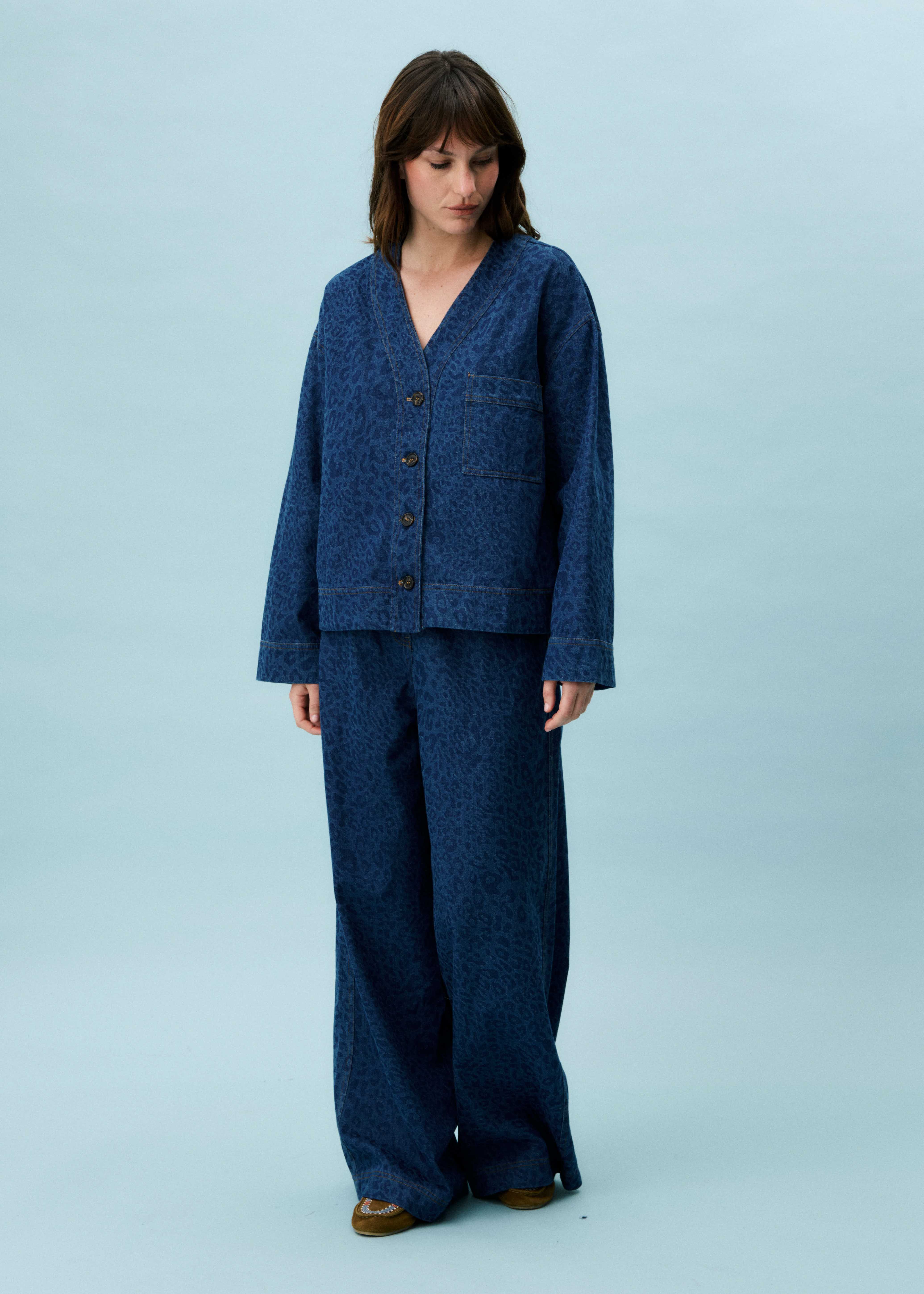 Veste BRUNELLE Bleu jean