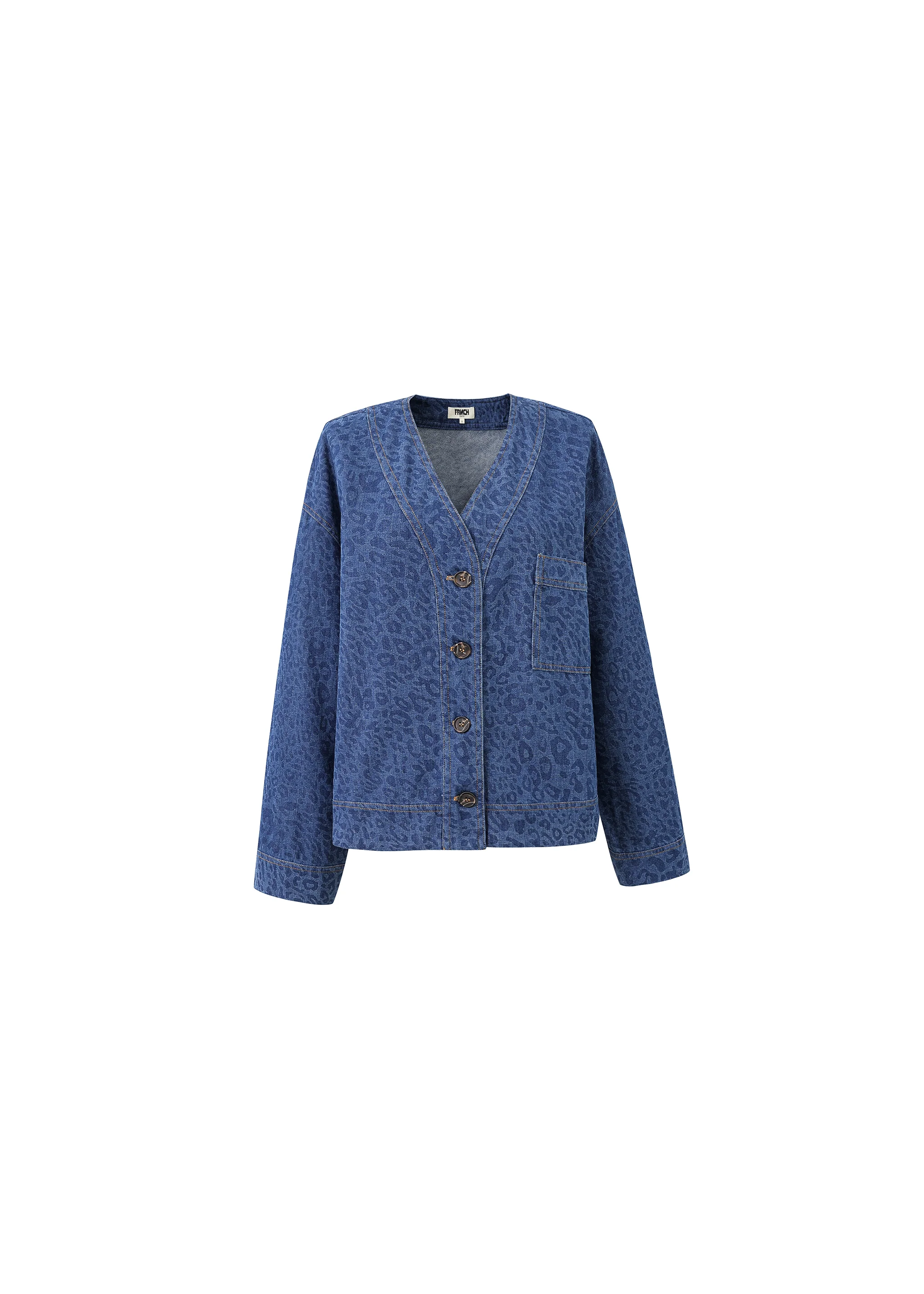 Veste BRUNELLE Bleu jean - Image 5