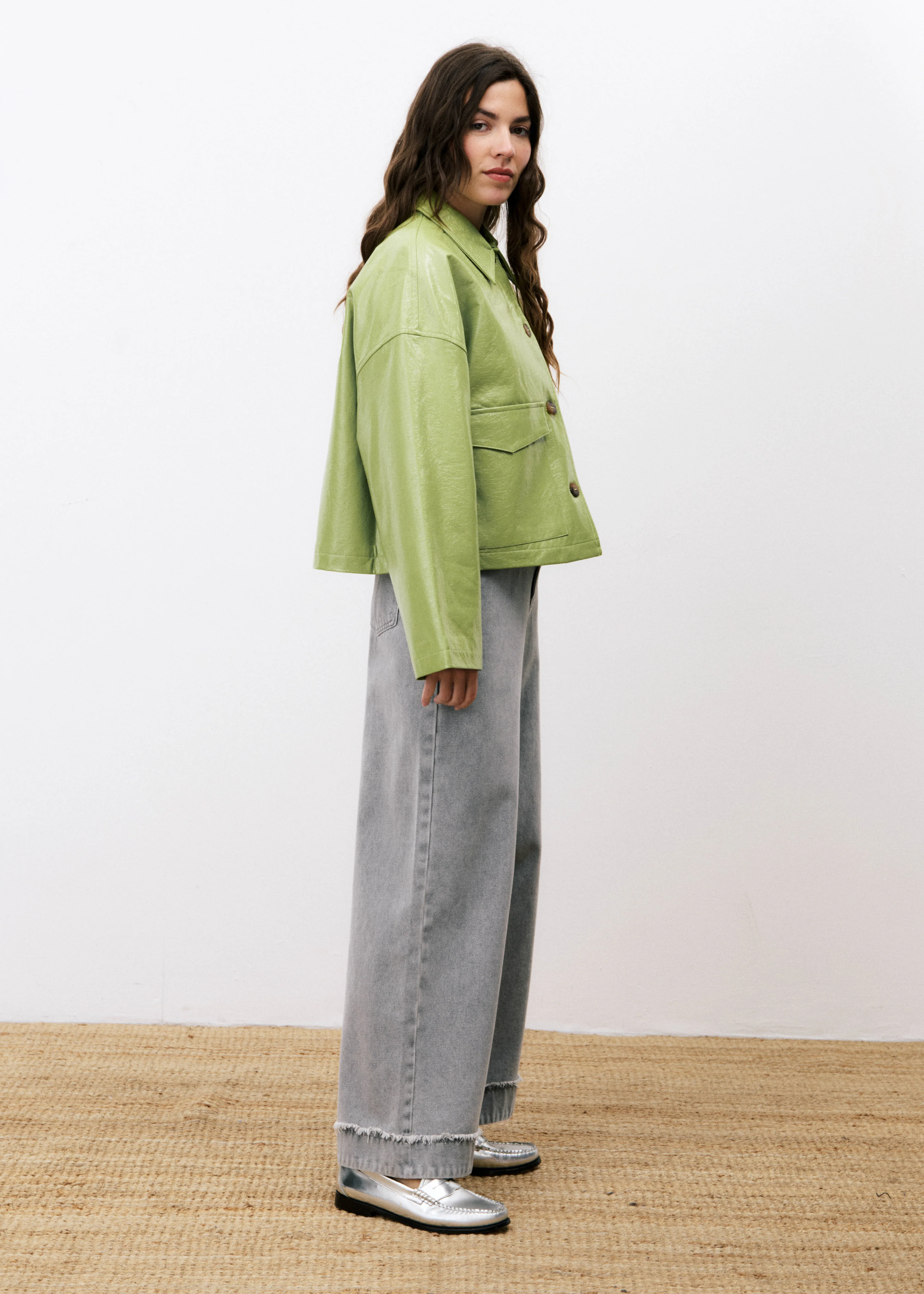 Veste CARMELIE Citron vert - Image 3