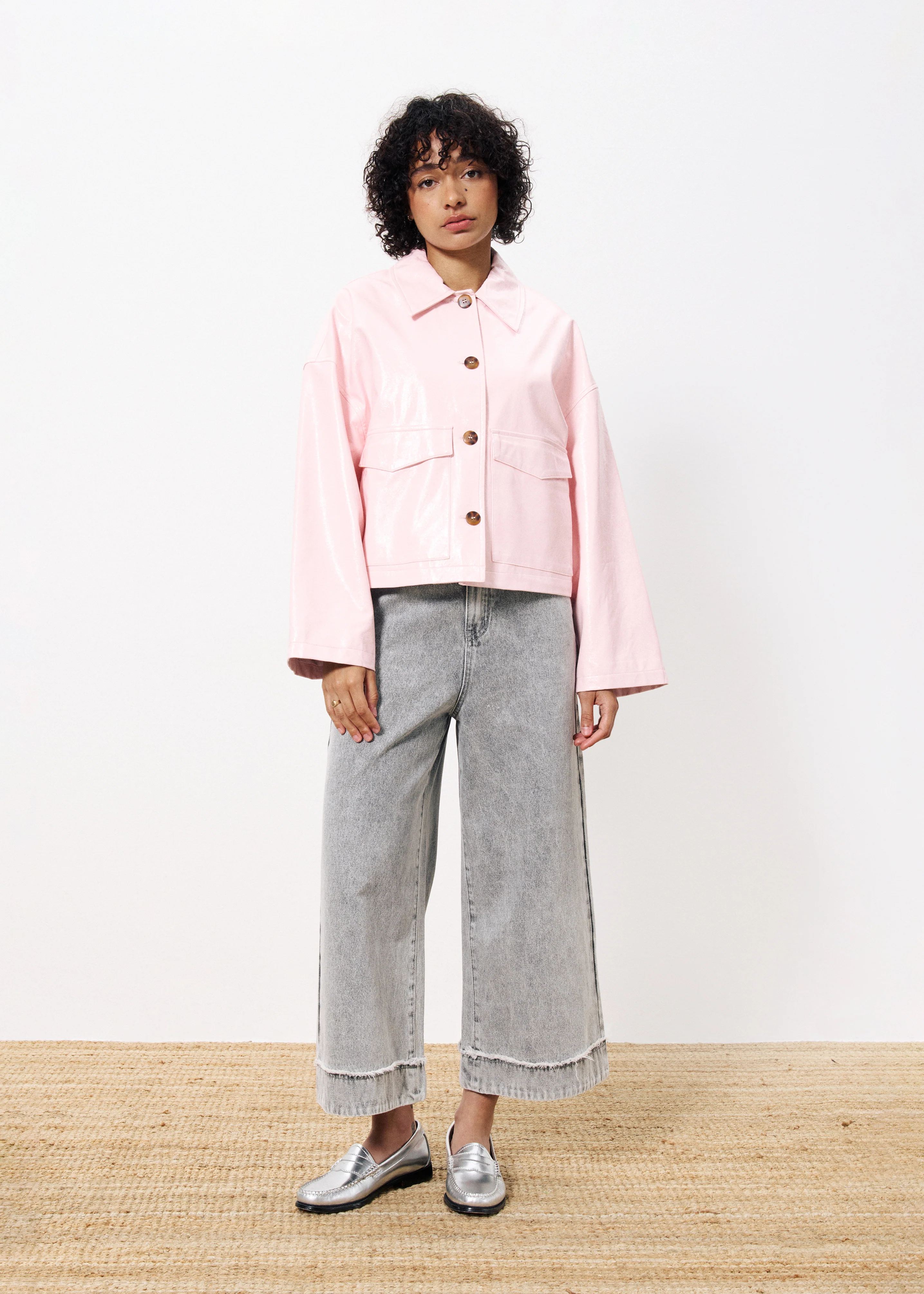 Veste CARMELIE Rose pale