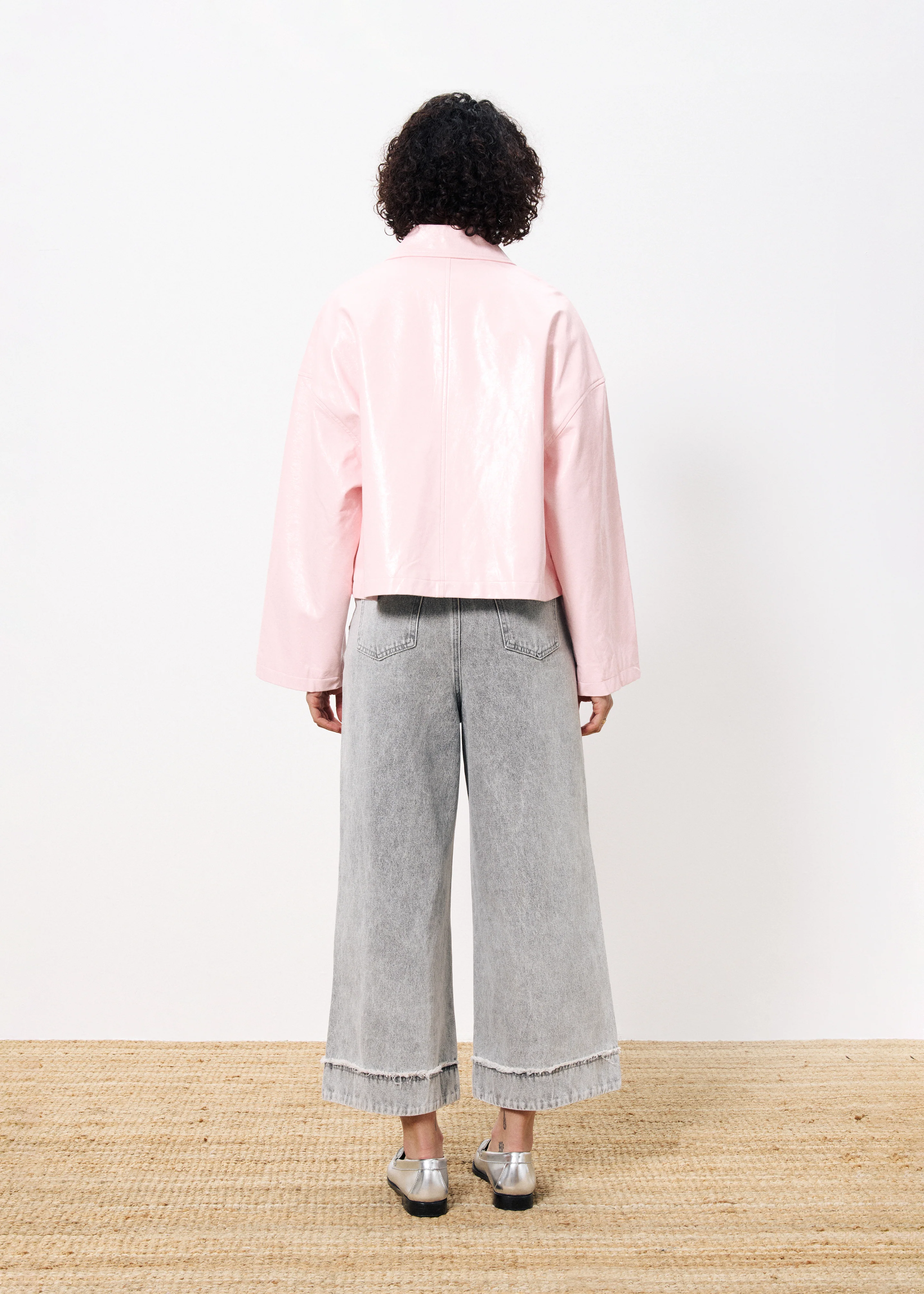 Veste CARMELIE Rose pale - Image 4