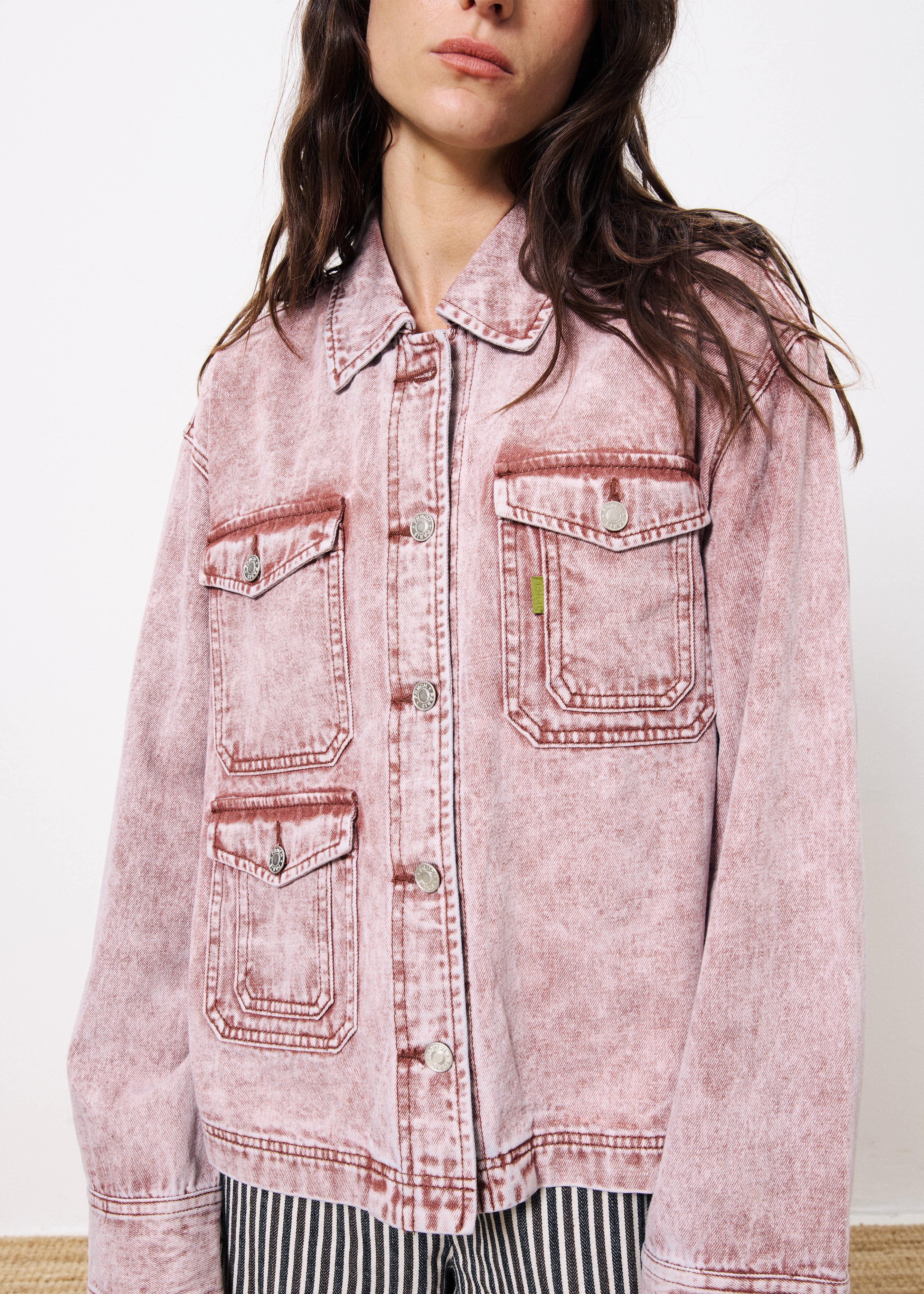 Veste DAINA Bordeaux - Image 5