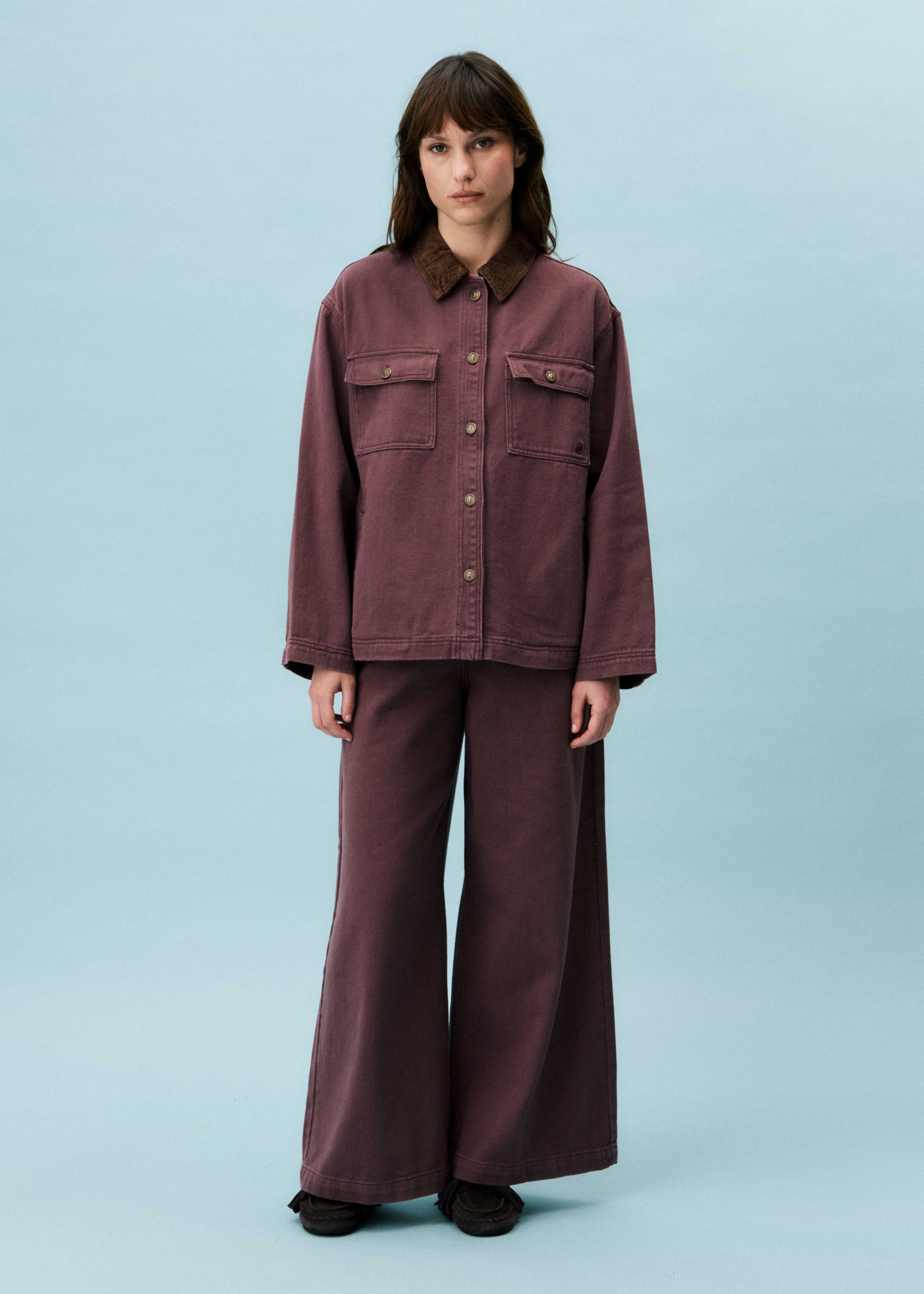 Veste MAUVE Aubergine - Image 2