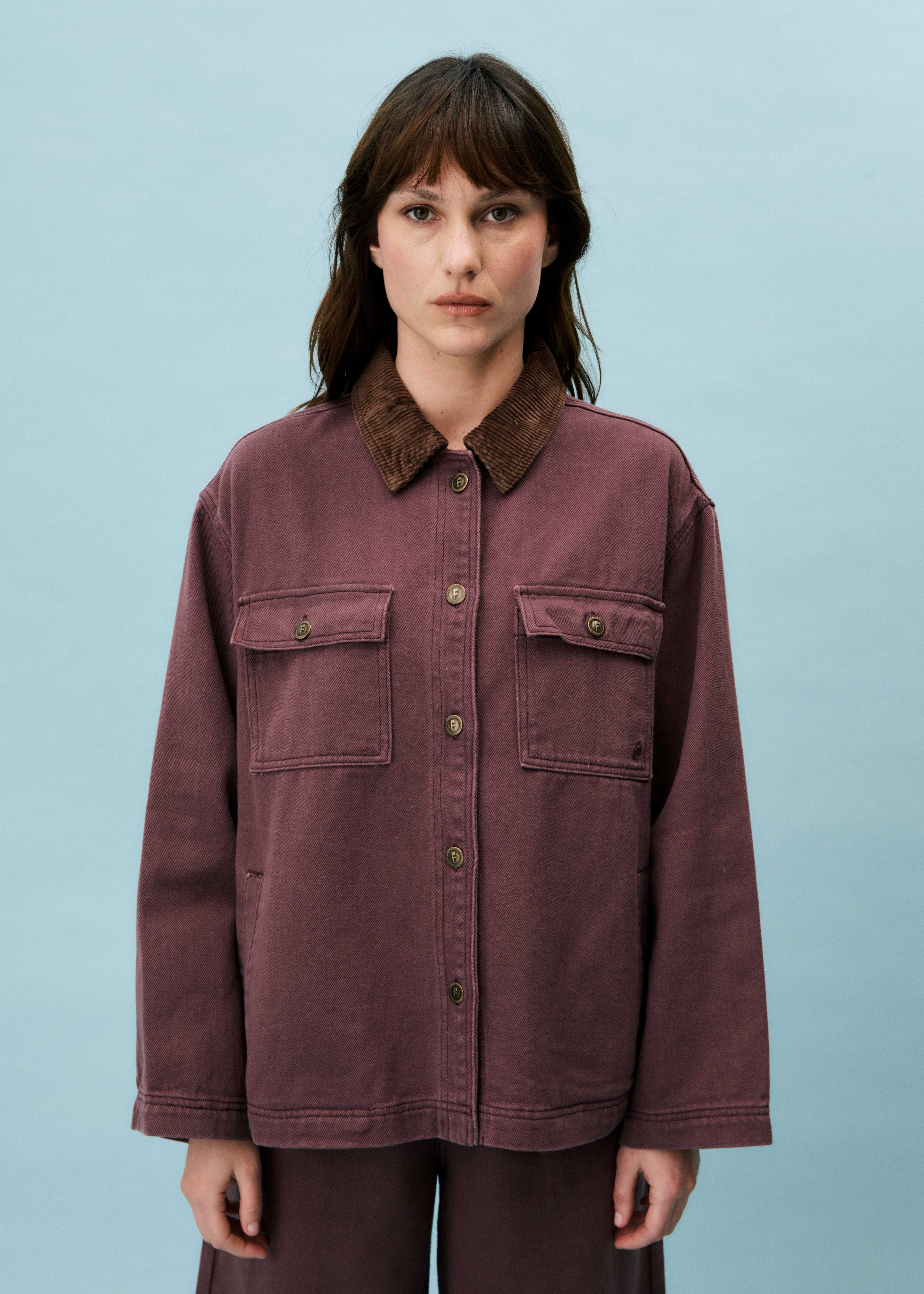 Veste MAUVE Aubergine - Image 5