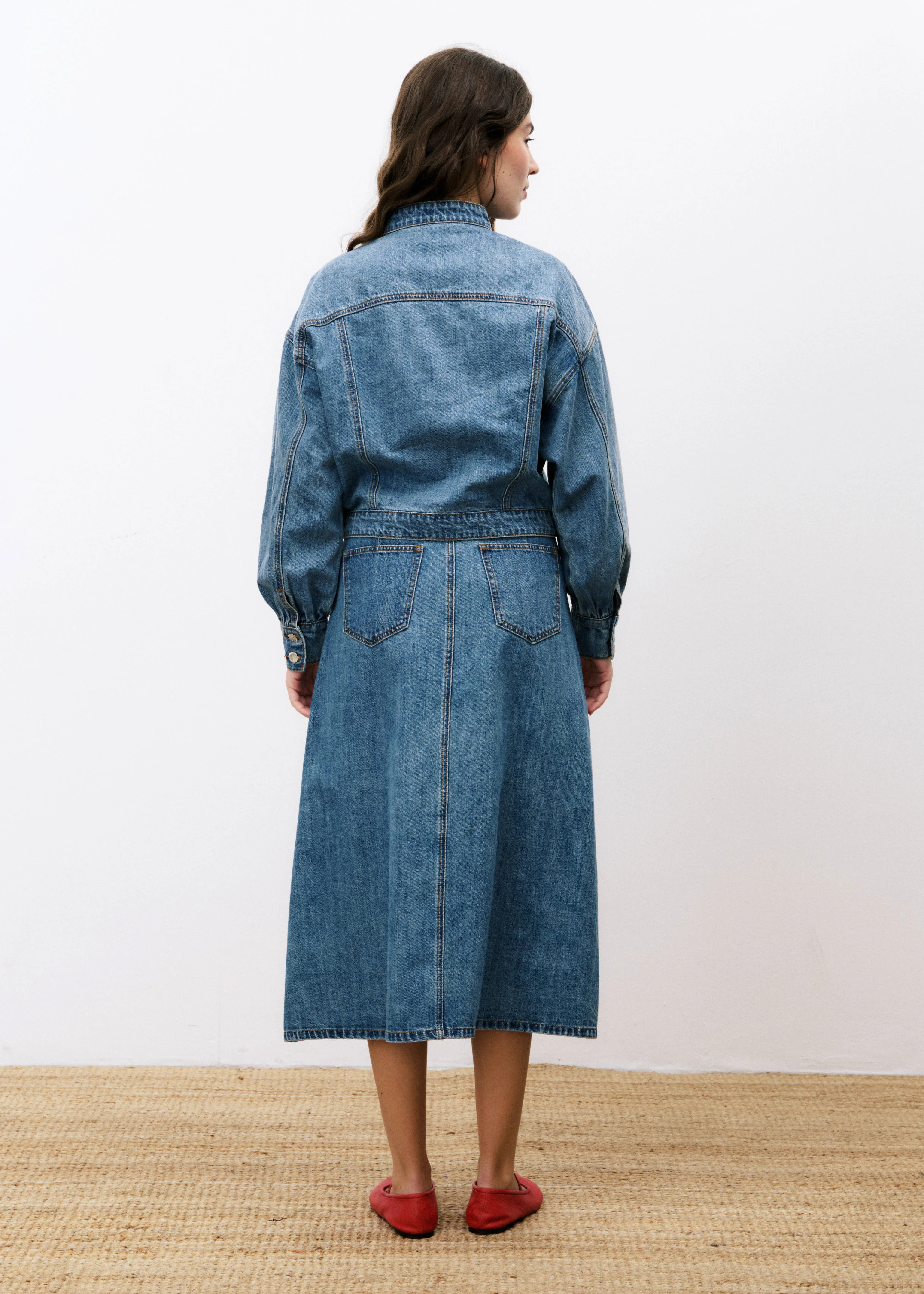 Veste NAELLY Bleu jean - Image 3