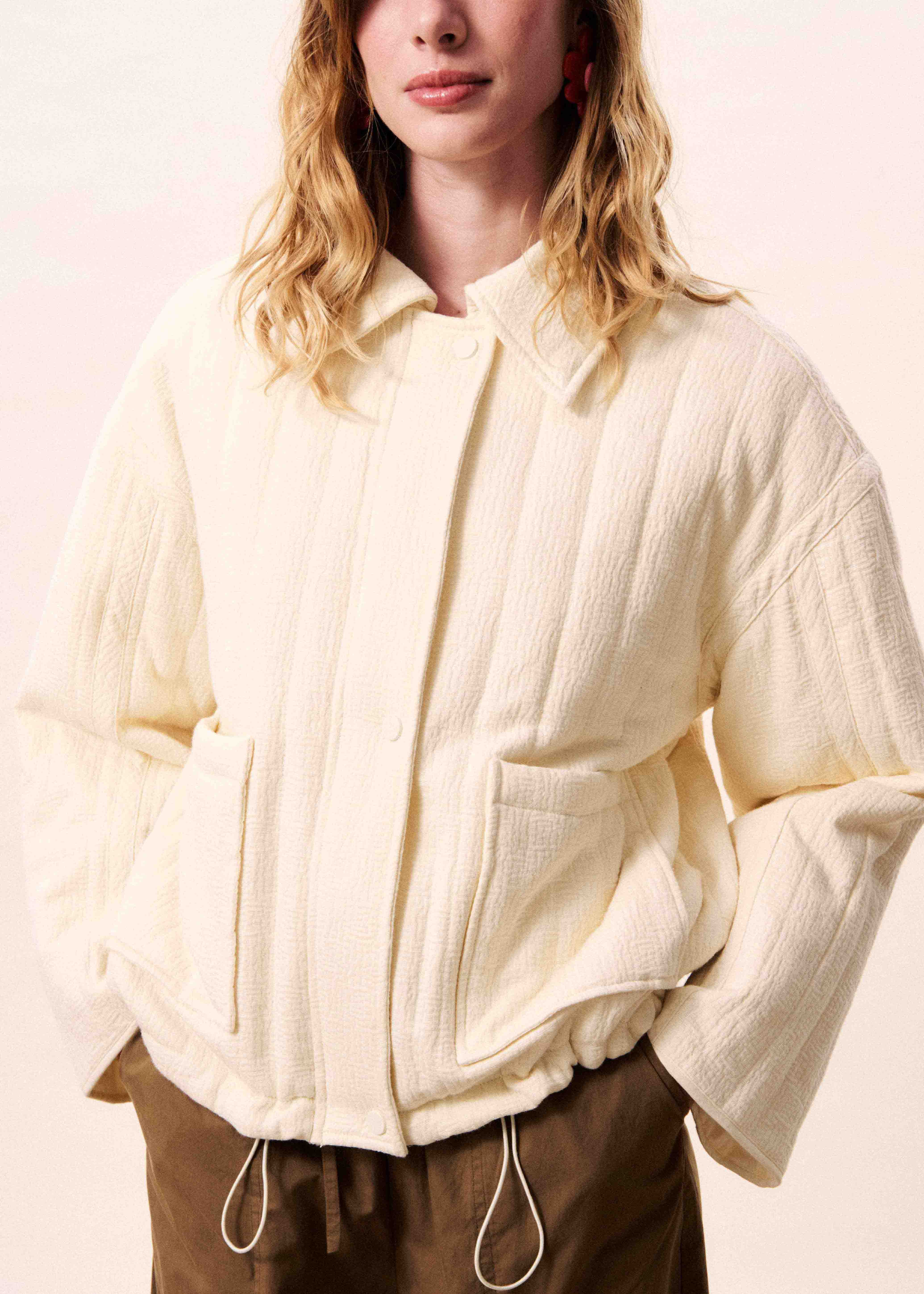 Veste NIARA Creme - Image 4