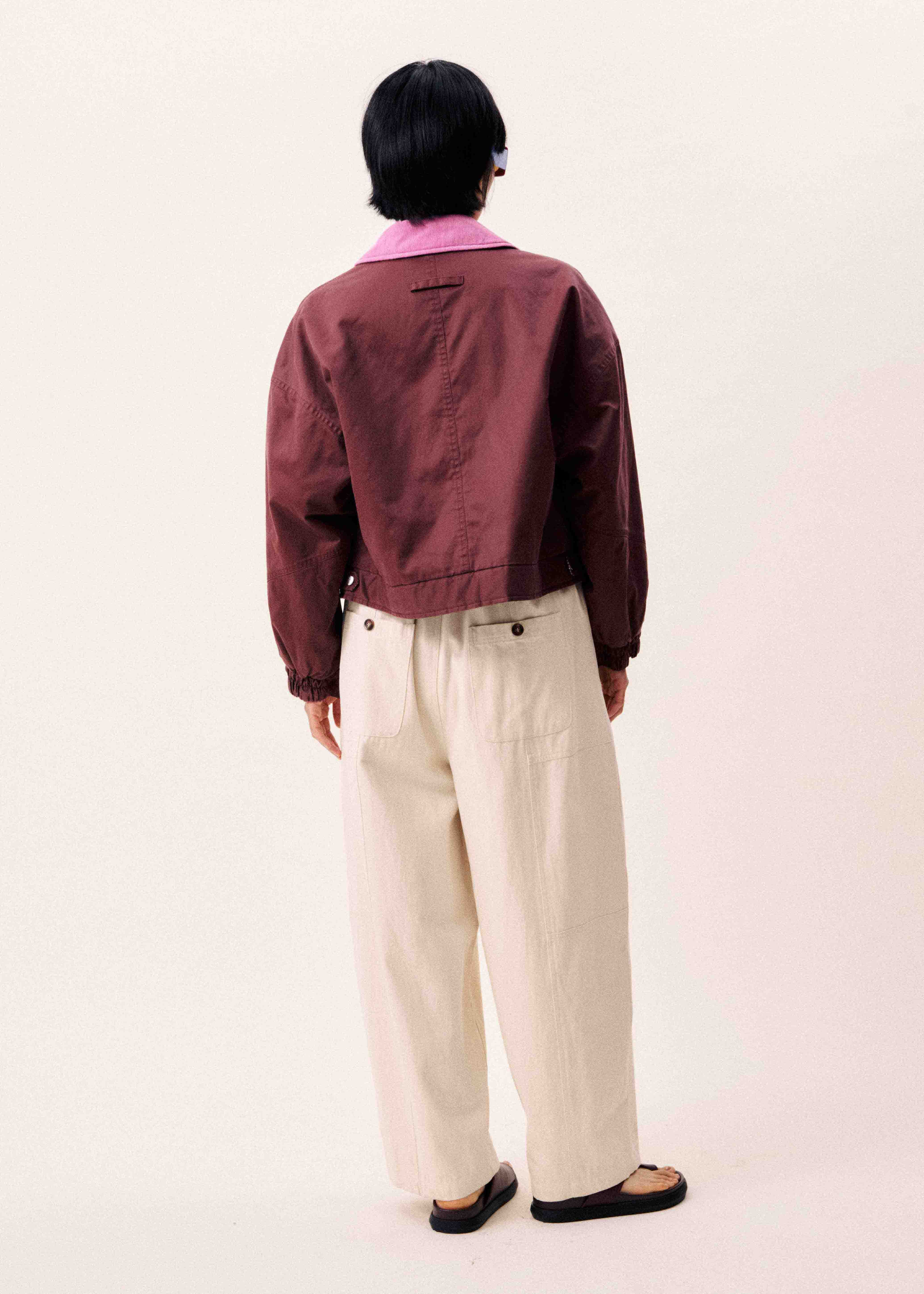 Veste TIGRESSA Bordeaux - Image 3